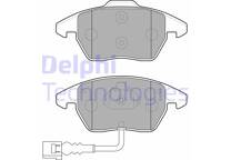 Front brake pad set