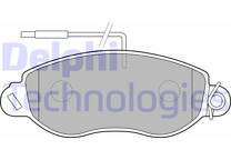 Front brake pad set