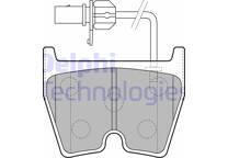 Front brake pad set