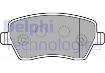 Front brake pad set