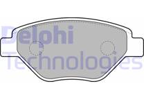 Front brake pad set