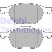 Front brake pad set DELPHI - LP1869