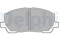 Front brake pad set