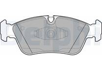 Front brake pad set