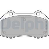 Front brake pad set DELPHI - LP1940