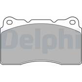 Front brake pad set DELPHI - LP1944