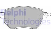 Front brake pad set