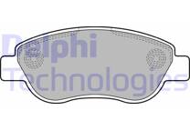 Front brake pad set
