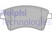 Front brake pad set