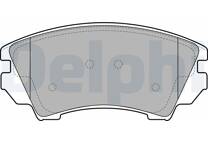Front brake pad set