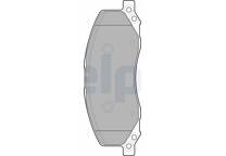 Front brake pad set