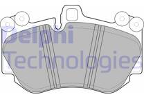 Front brake pad set