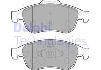 Front brake pad set