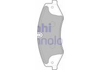 Front brake pad set