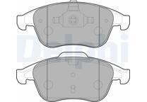 Front brake pad set