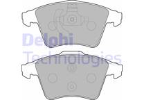 Front brake pad set