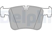 Front brake pad set