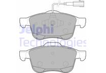 Front brake pad set
