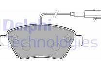 Front brake pad set