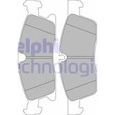 Front brake pad set DELPHI - LP2298