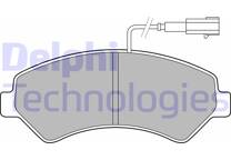 Front brake pad set
