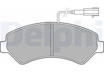Front brake pad set