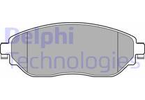 Front brake pad set