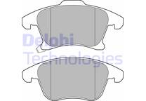 Front brake pad set