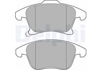 Front brake pad set