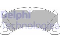 Front brake pad set