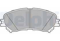 Front brake pad set