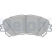 Front brake pad set DELPHI - LP3275