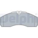 Front brake pad set DELPHI - LP3541
