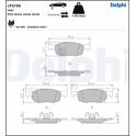 Front brake pad set DELPHI - LP3700