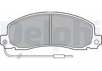 Front brake pad set
