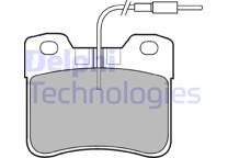 Front brake pad set