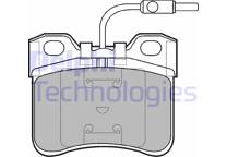 Front brake pad set