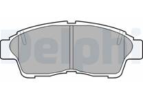 Front brake pad set