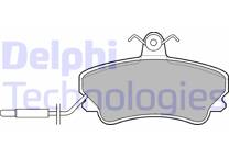 Front brake pad set
