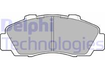 Front brake pad set