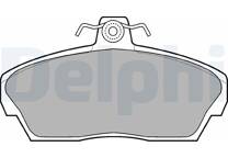 Front brake pad set