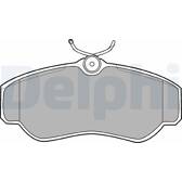 Front brake pad set DELPHI - LP913