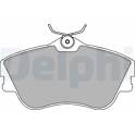Front brake pad set DELPHI - LP918