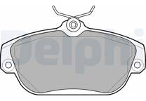 Front brake pad set