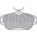 Front brake pad set DELPHI - LP919