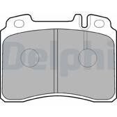 Front brake pad set DELPHI - LP929