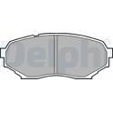 Front brake pad set DELPHI - LP934