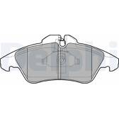 Front brake pad set DELPHI - LP980