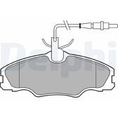 Front brake pad set DELPHI - LP985