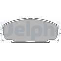 Front brake pad set DELPHI - LP989